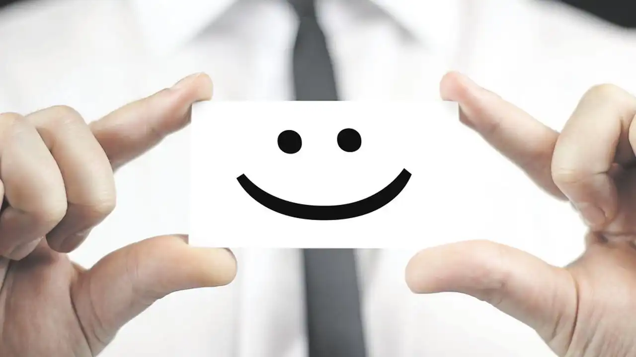 sourire au travail