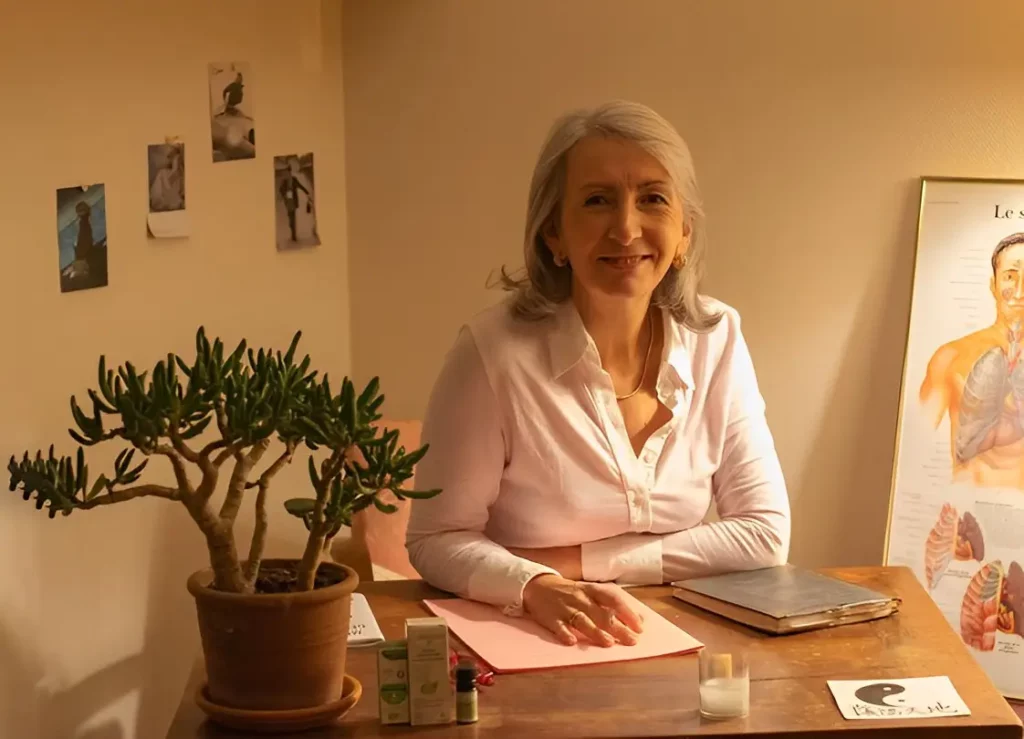 Michele Klein a son bureau